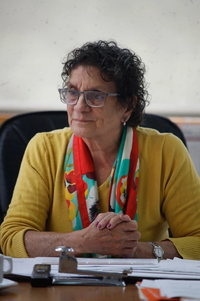 Myriam Urzúa, titular de la Secretaría de Gestión Integral de Riesgos y Protección Civil. Foto Cristina Rodríguez / Archivo 