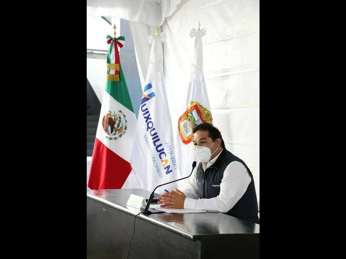 Enrique Vargas del Villar, alcalde con licencia de Huixquilucan, estado de México, y aspirante a una diputación local por el Partido Acción Nacional. Foto 'La Jornada'