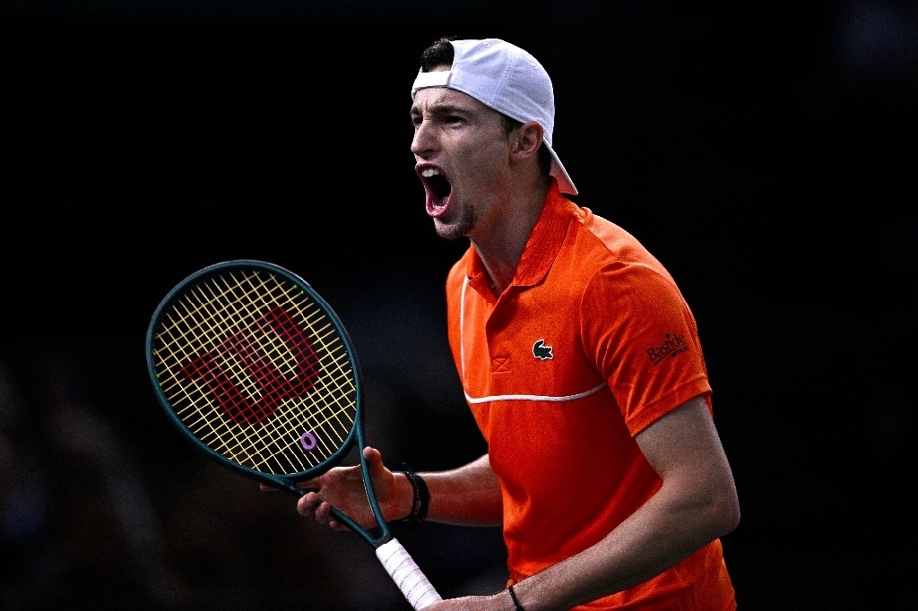 Humbert (15) enfrentará en la ronda de los últimos ocho australiano Jordan Thompson. Foto Afp.