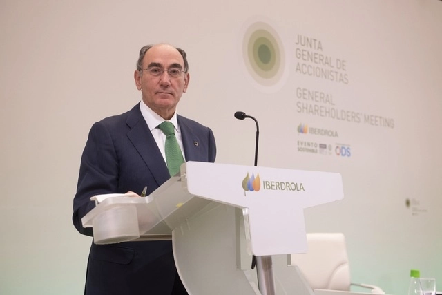 El presidente de Iberdrola, Ignacio Galán, dijo que “estos resultados reflejan el éxito de un modelo sostenible y nos animan a seguir trabajando hacia una economía baja en carbono”. Foto Europa Press / Archivo