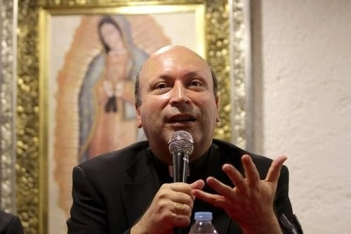 El Nuncio Apostólico Franco Coppola en imagen de archivo. Foto Jair Cabrera
