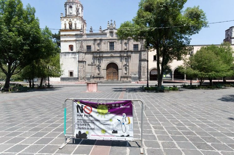 En los templos se suspendieron las misas durante la pandemia por Covid-19. Foto Pablo Ramos