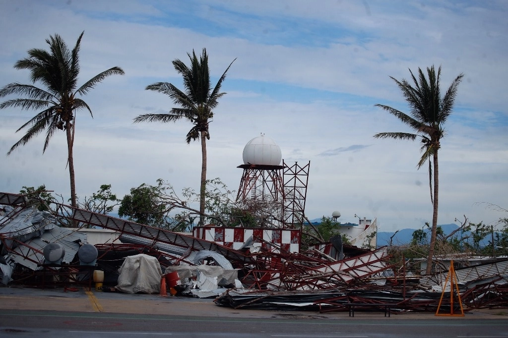 Acapulco tras el paso del huracán ‘Otis’, el 23 de noviembre de 2023. Foto Cristina Rodríguez