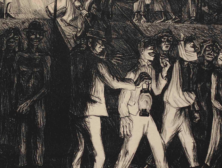 La exposición Instantes y silencios podrá disfrutarse de manera presencial a partir del 24 de septiembre en la sede de ese espacio museístico. Imagen tomada del sitio https://museonacionaldelaestampa.inba.gob.mx/