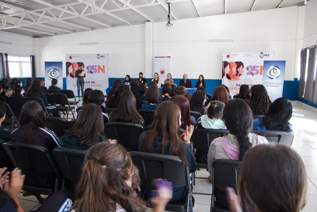 Algunas de las participantes. Foto Gobierno de Zacatecas