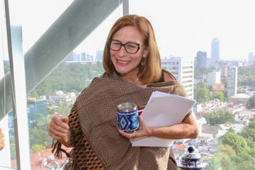 Tatiana Clouthier en imagen de archivo tomada de su cuenta de twitter.