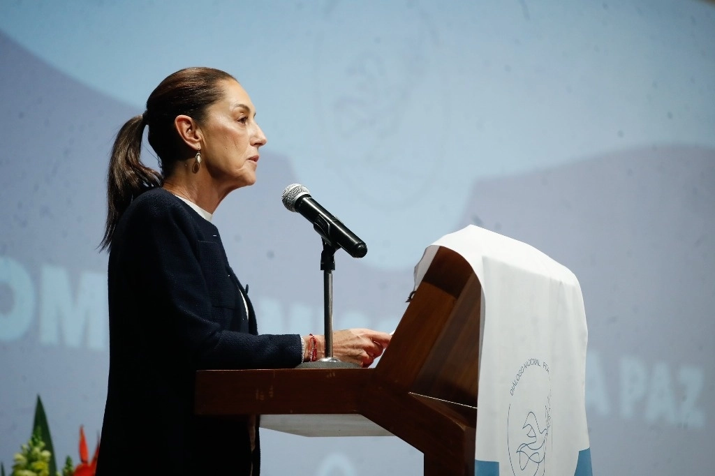 La candidata de Sigamos Haciendo Historia a la Presidencia, Claudia Sheinbaum. Foto Cristina Rodríguez
