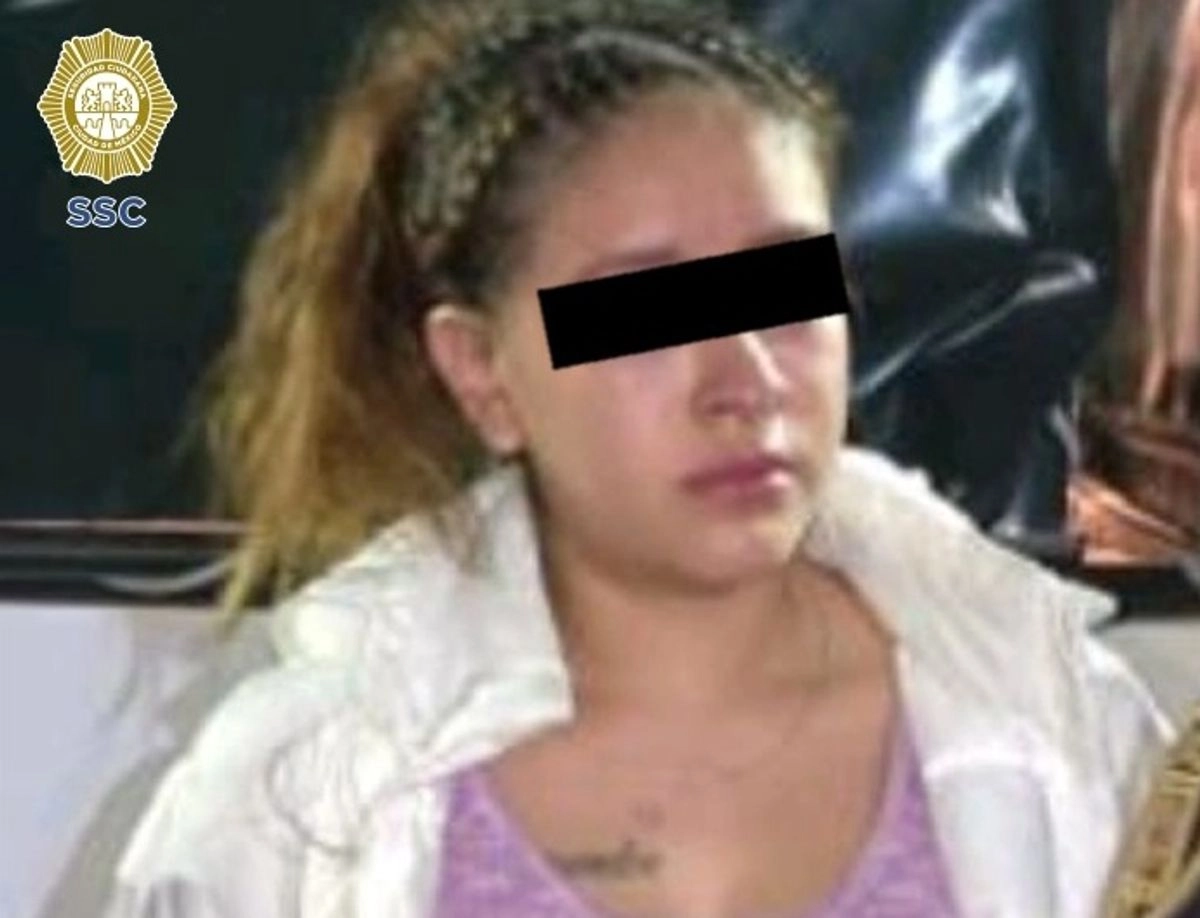 Nayle Alondra, de 19 años, fue puesta a disposición de un juez, luego de ser acusada de homicidio, luego de ayudar a dos sicarios a escapar. Foto 