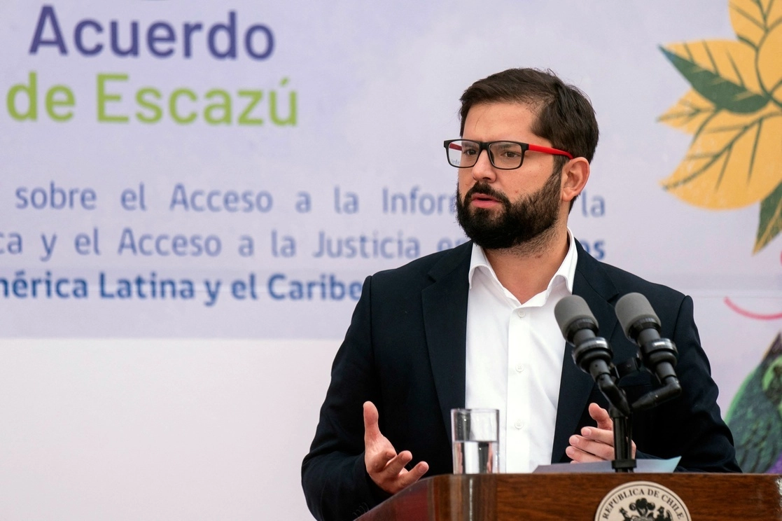 El presidente chileno, Gabriel Boric, en imagen de archivo. Foto Afp / Archivo