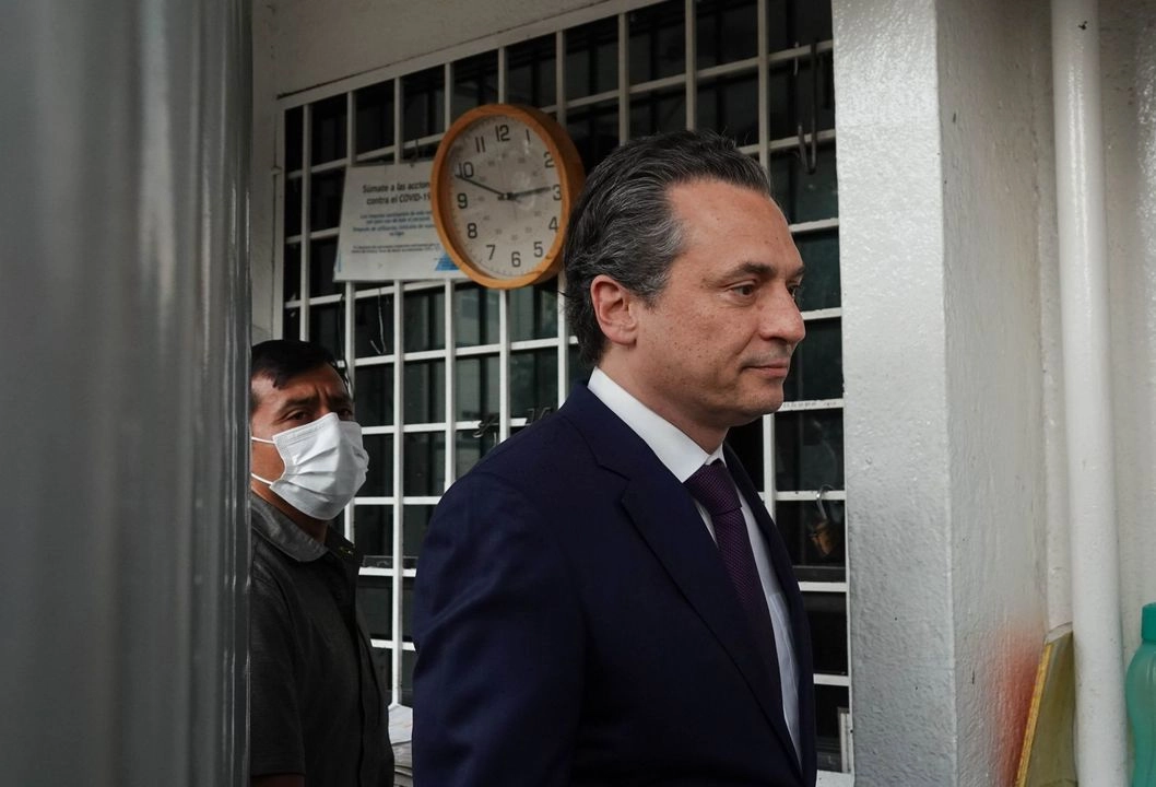 El ex titular de Pemex, Emilio Lozoya, en imagen del 8 de mayo de 2024. Foto 
