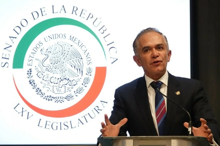 El senador del PRD, Miguel Ángel Mancera. Foto Cuartoscuro / archivo 