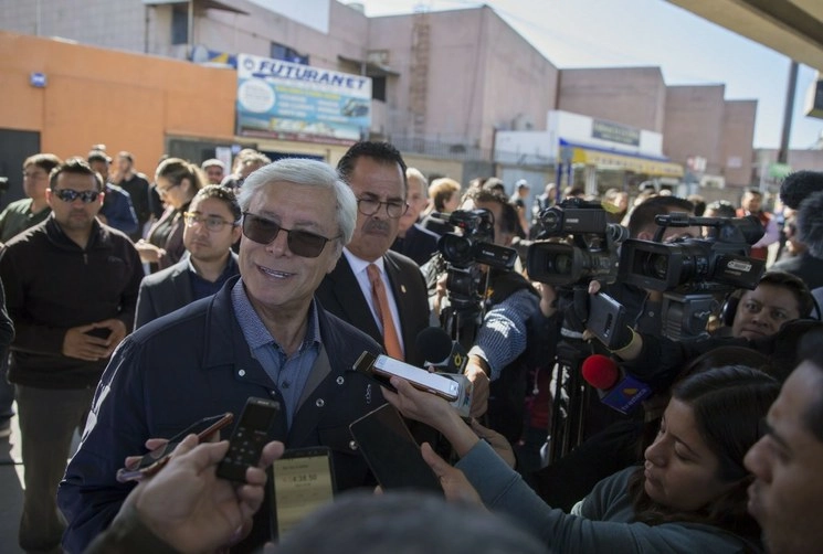 El gobernador de BC, Jaime Bonilla, en enero pasado. Foto Cuartoscuro 
