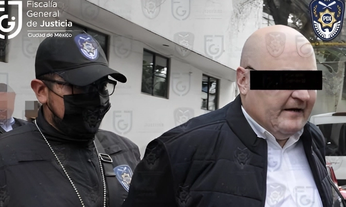 Nicias René Aridjis Vázquez, ex director de Obras y Desarrollo Urbano de Benito Juárez de 2006 a 2018. Foto cortesía Fiscalía CDMX / Archivo