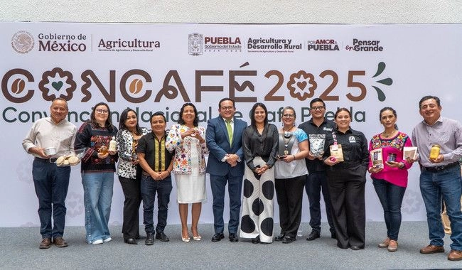 La Convención Nacional de Café Puebla 2025 se realizará en el Centro de Convenciones de la ciudad de Puebla, del 12 al 15 de junio. Foto 

