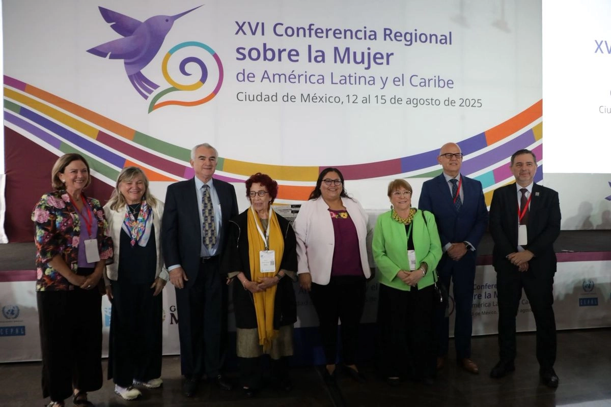 El anuncio se realizó en el marco del último día de trabajos de la XVI Conferencia Regional sobre la Mujer de América Latina y el Caribe. Foto 
