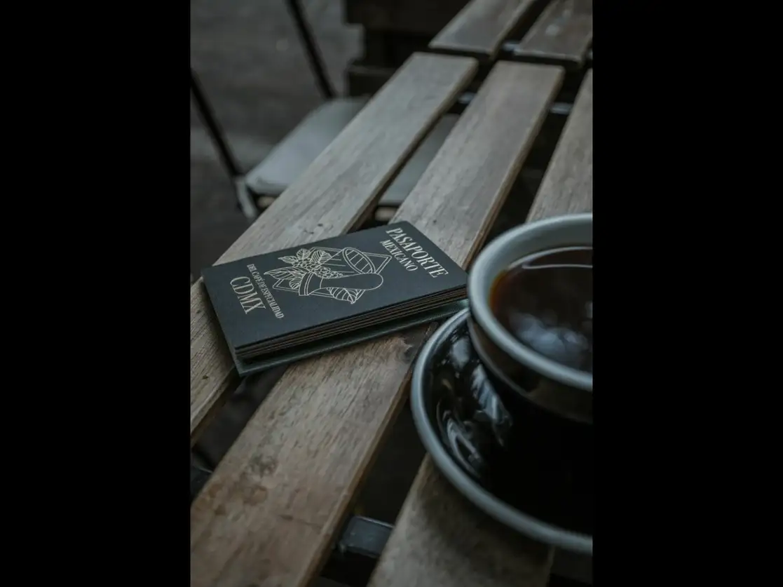 El ‘Pasaporte del café de especialidad' creado por el coletivo 'Todos por el café'. Foto La Jornada 