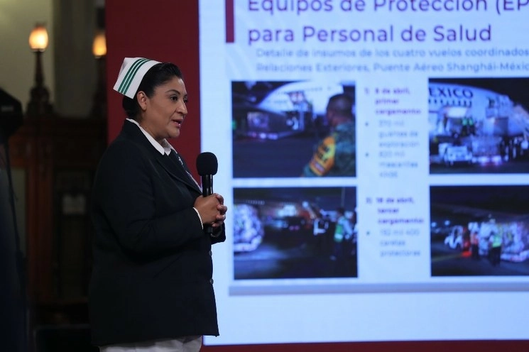 Fabiana Maribel Zepeda, coordinadora técnica de enfermería del IMSS participó en la 64 reunión de autoridades del instituto y padres de familia de menores con cáncer. Foto María Luisa Severiano / Archivo