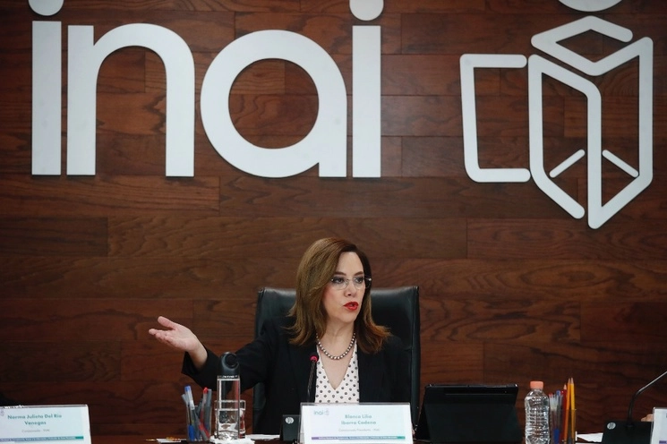 Blanca Lilia Ibarra Cadena, comisionada presidenta del INAI. Foto Cristina Rodríguez 