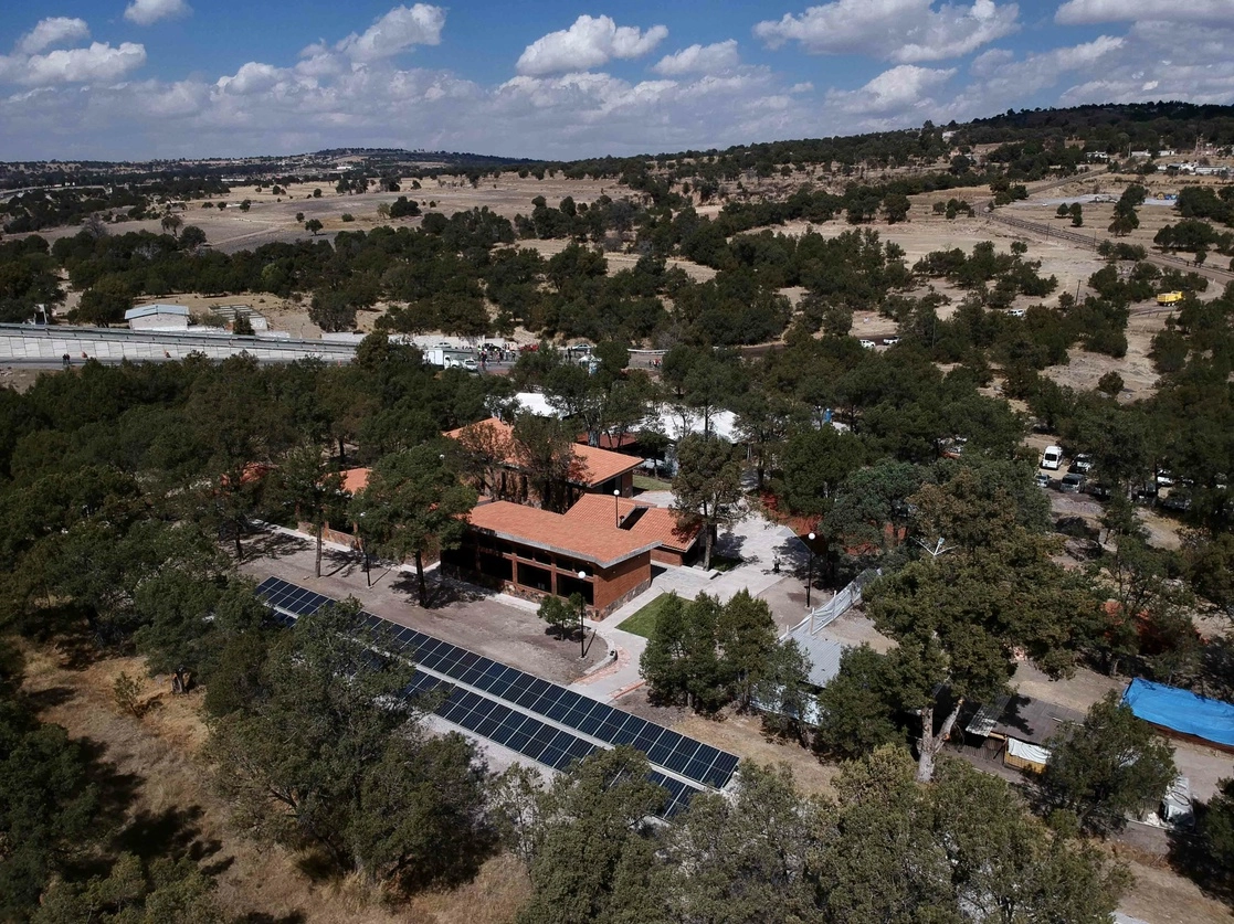 Instalaciones de la Universidad del Bienestar en Tlaxcala, el 12 de febrero de 2021. Foto cortesía Presidencia