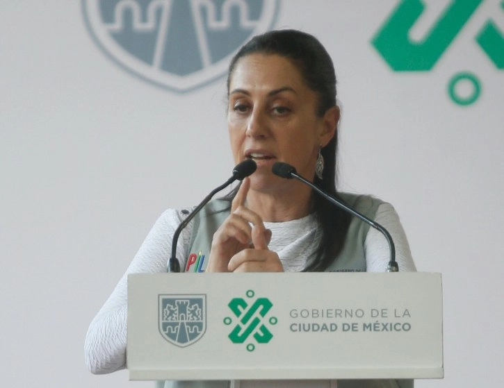 La jefa de Gobierno de la Ciudad de México, Claudia Sheinbaum Pardo, puso en operación el nuevo Pilares en la colonia Magdalena de las Salinas. Foto Guillermo Sologuren 