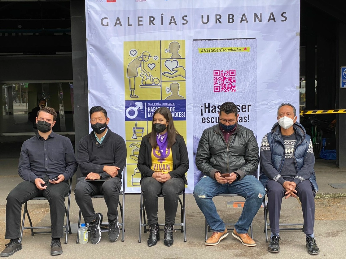 Los organizadores buscan impactar a más de 150 mil personas que transitan diariamente por esta zona. Foto AI México 