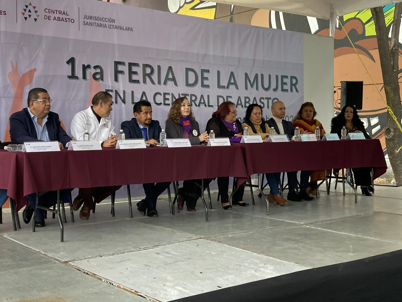 Durante las horas que duró el evento se  ofrecieron 40 citas para Papanicolaou, 60 mastografías y 500 vacunas contra influenza y 500 contra Covid-19. Foto Bertha Teresa Ramírez