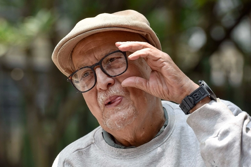Por un lado hay un avance tecnológico increíble y, por otro, una pobreza de humanismo, lamenta el pintor, escultor, grabador y dibujante, cuya obra será exhibida en Algarabía, que es como un festejo a 50 años de trabajo, en el Seminario de Cultura Mexicana. Foto Germán Canseco