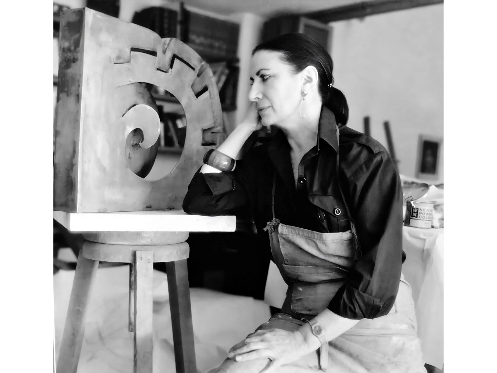 Ángela Gurría captada por Paulina Lavista. Foto cortesía de la Academia de Artes