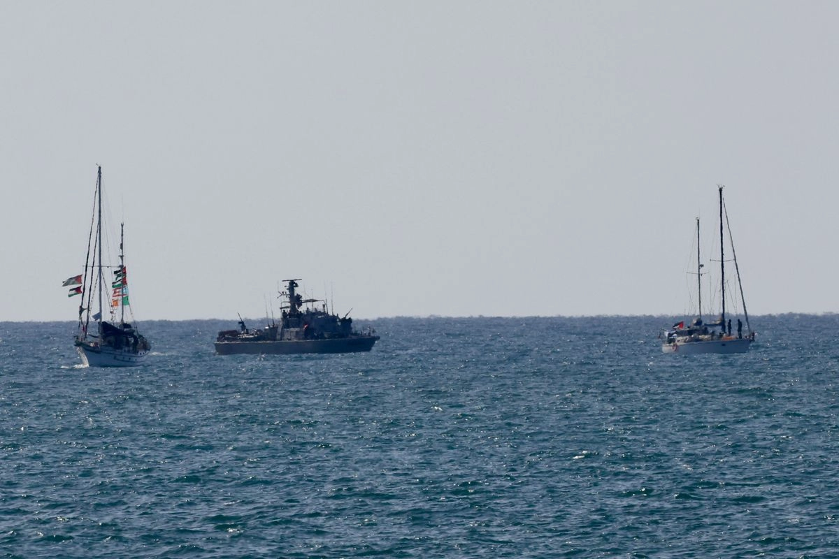 Un grupo de activistas mexicanos viajaban en la Global Sumud Flotilla con ayuda humanitaria para la Franja cuando fueron interceptados por el ejército israelí. Foto  
