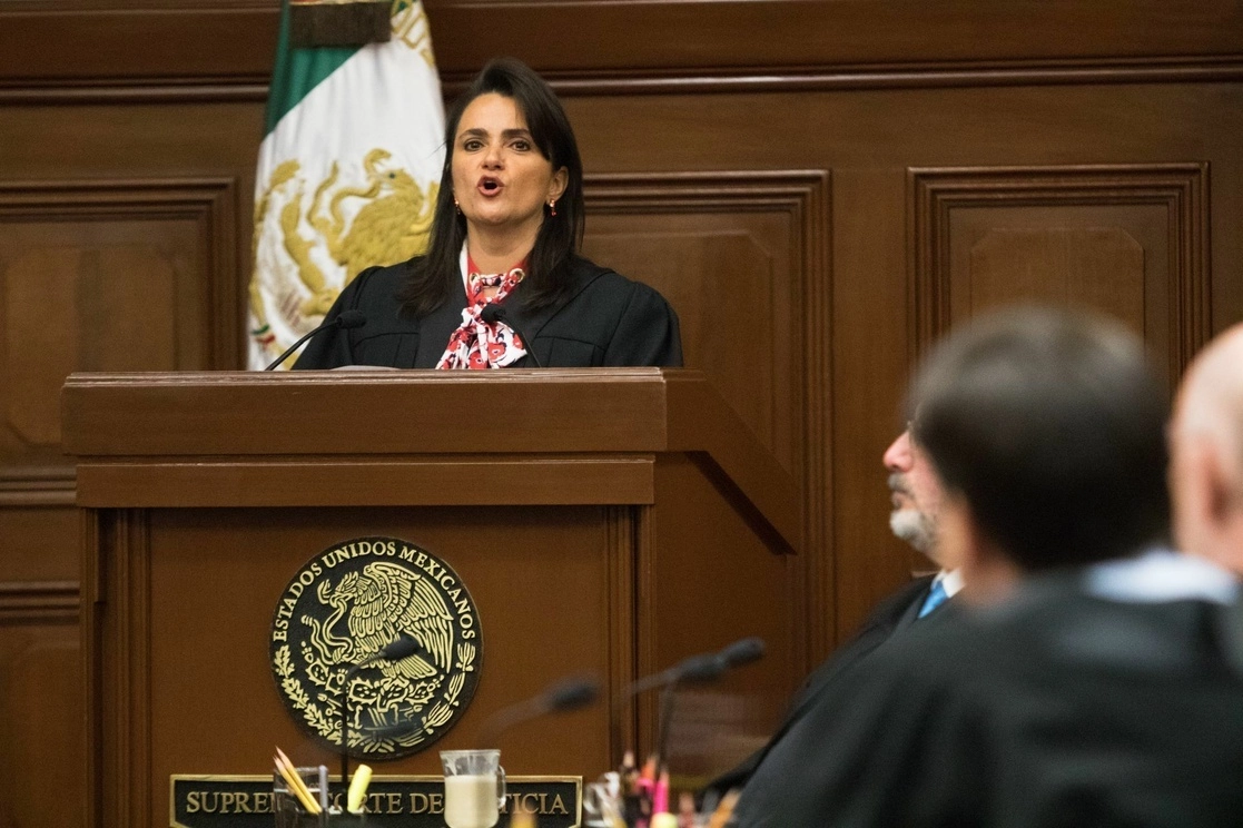 La ministra Margarita Ríos Farjat. Foto Cuartoscuro / archivo