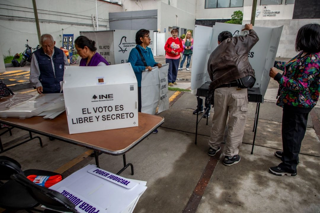 El pasado 1 de junio se celebraron las primeras elecciones del Poder Judicial en México. Foto