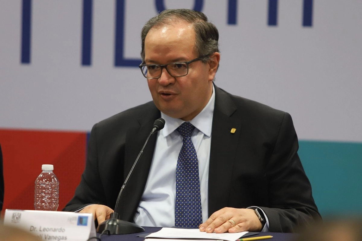 El rector de la UNAM, Leonardo Lomelí Vanegas. 