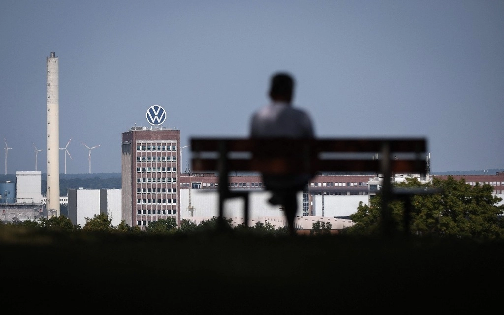 La sede de la empresa automotriz alemana Volkswagen (VW) en Wolfsburg, en el norte de Alemania, el 3 de septiembre de 2024. Foto Afp