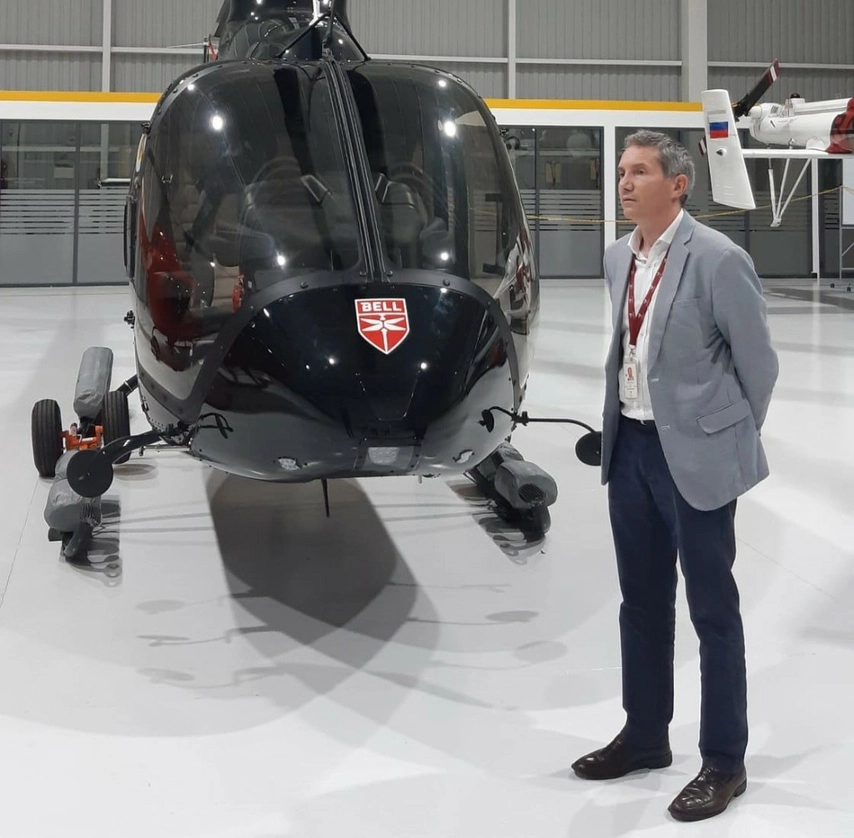 Este es el el helicóptero presentado. Foto cortesía 