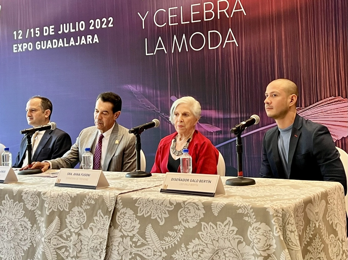 Al presentar la edición 77 de Intermoda, el presidente de este evento especializado, Jorge Castellanos, comentó que la presencia de expositores se ha recuperado en 85%; esperan que el próximo año la recuperación sea del 100%. Foto Alejandro Alegría