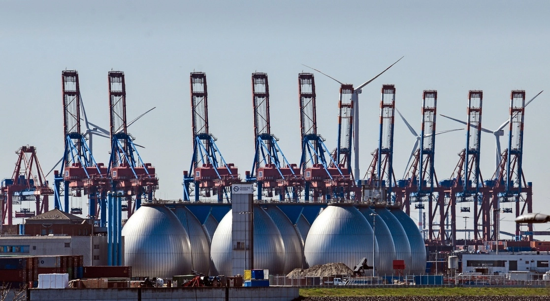 Alemania se encuentra en la segunda fase de un plan de emergencia de tres etapas tras la reducción de los flujos de gas procedentes de Rusia, su principal proveedor. Foto Ap