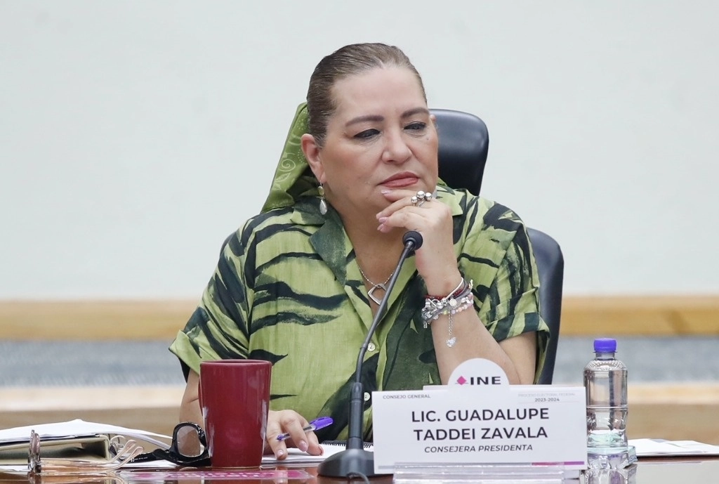 La consejera presidenta del INE, Guadalupe Taddei, confirmó que hasta el día de hoy 360 candidatos han solicitado protección por razones de seguridad. Foto Cristina Rodríguez / Archivo 