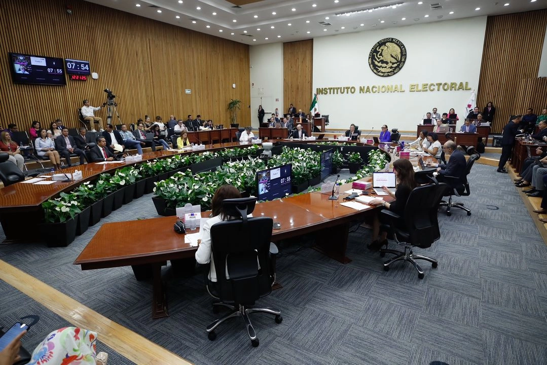 El Consejo General del INE aprobó que mil 644 casillas sean consideradas para la muestra representativa nacional de la participación ciudadana durante las elecciones del Poder Judicial. Foto  