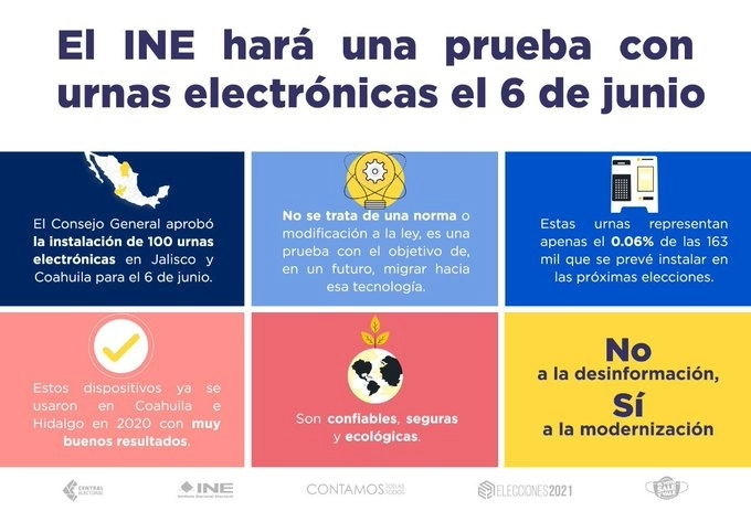 El simulacro concluyó con éxito. 