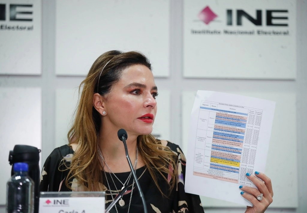 Carla Humphrey, consejera electoral del INE. Foto Cristina Rodríguez / Archivo