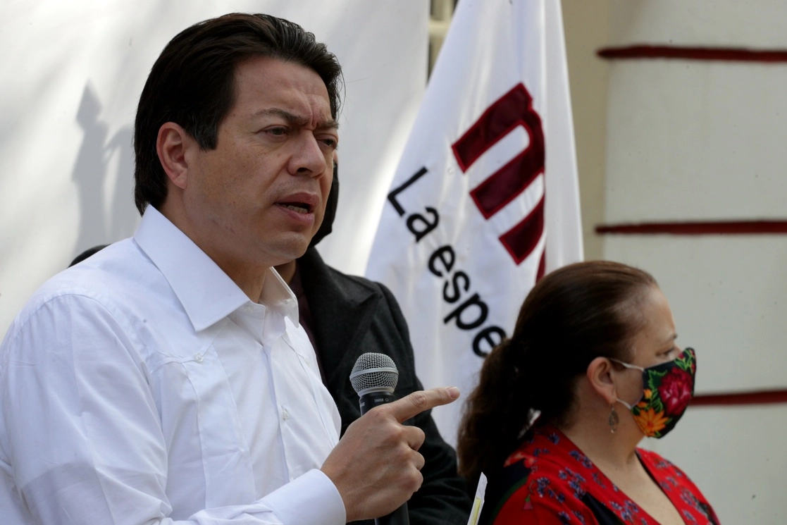 Mario Delgado, dirigente nacional de Morena. Foto Roberto García Ortiz / Archivo
