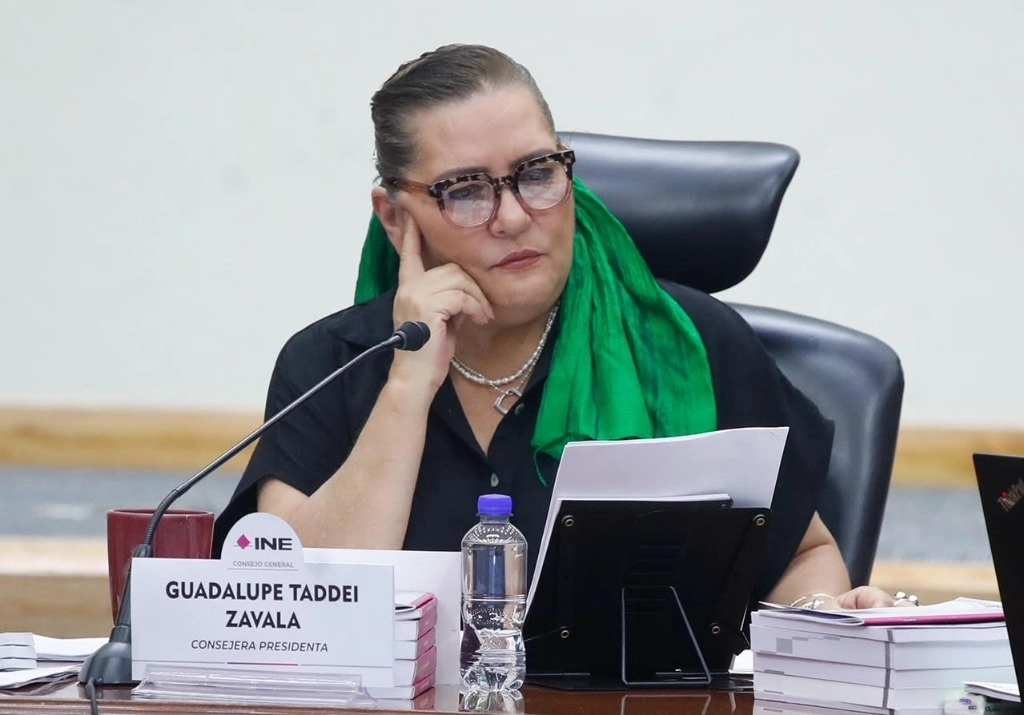 La consejera presidenta del INE, Guadalupe Taddei en imagen de archivo. Foto Cristina Rodríguez