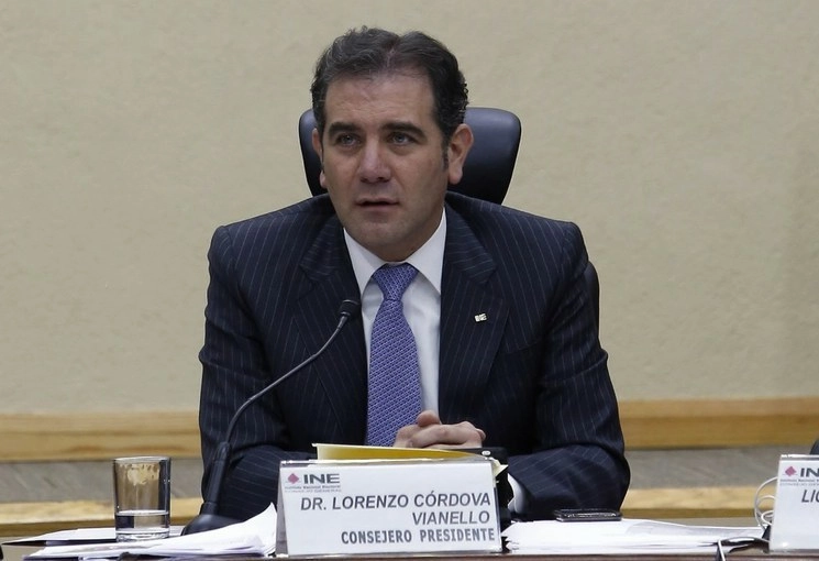 El consejero presidente del INE, Lorenzo Córdova en imagen de archivo. Foto Jesús Villaseca