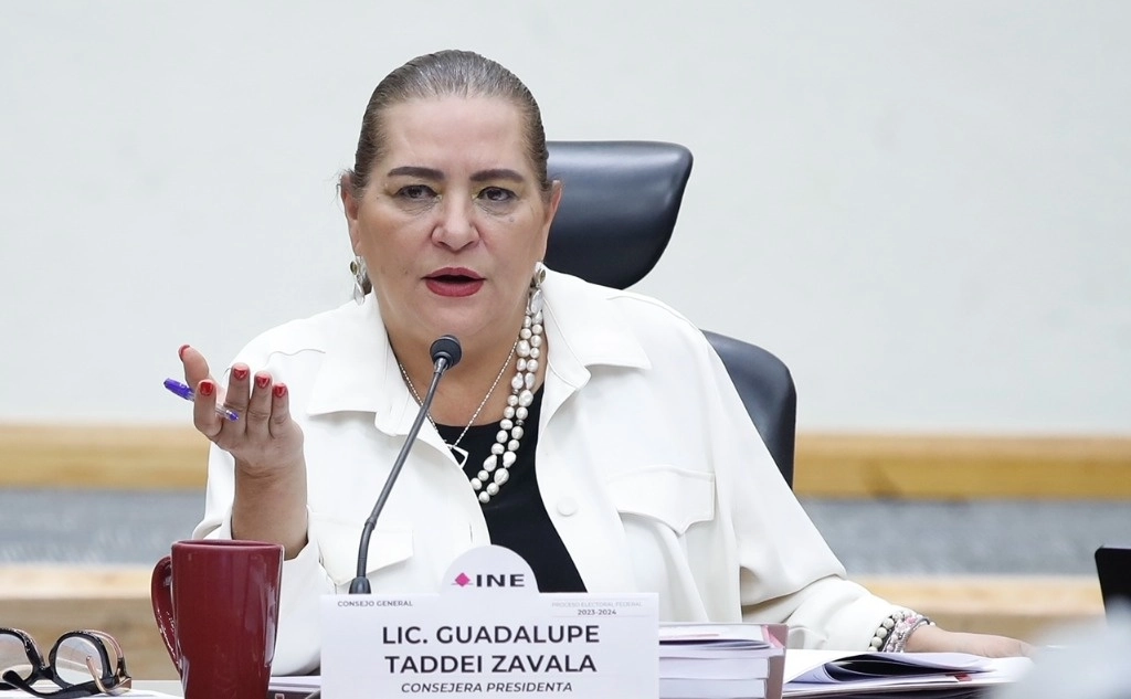 Guadalupe Taddei, consejera presidenta del INE. Foto Cristina Rodríguez 