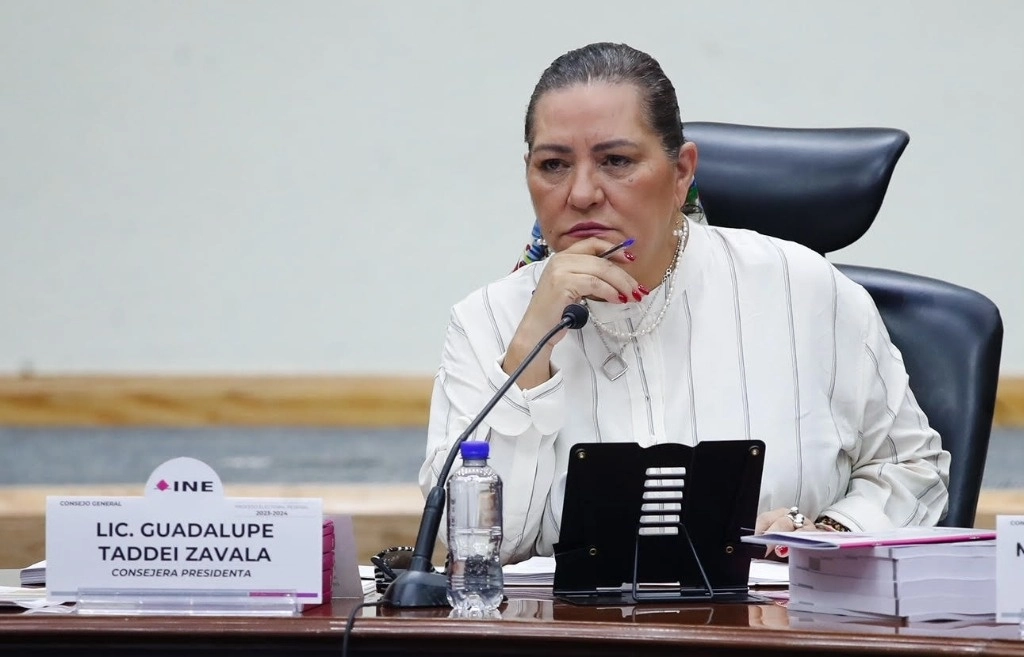 La consejera presidenta del INE, Guadalupe Taddei en imagen de archivo. Foto Cristina Rodríguez