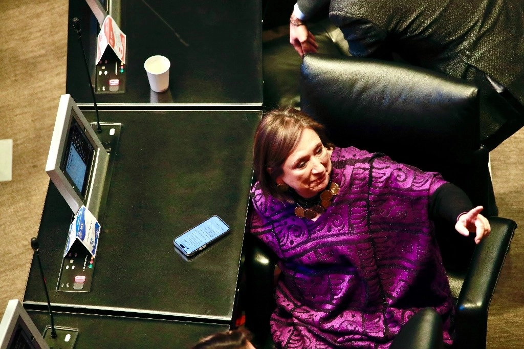 La virtual candidata del FAM a la Presidencia, Xóchitl Gálvez en imagen de archivo. Foto Luis Castillo 