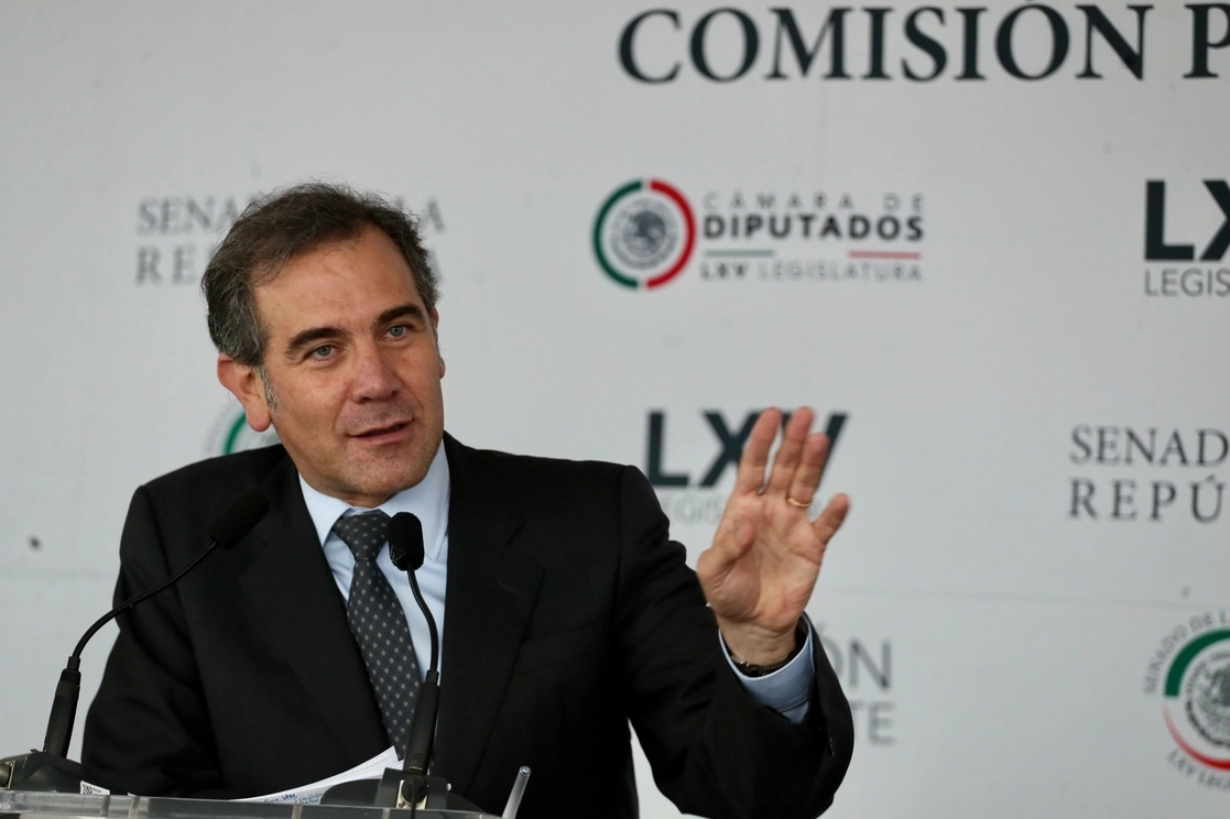 Lorenzo Córdova, consejero presidente del INE. Foto Roberto García Ortiz 