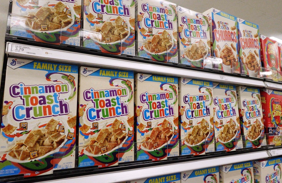 Cereales en un supermercado de Arligton, Virginia, Estados Unidos. Foto Afp
