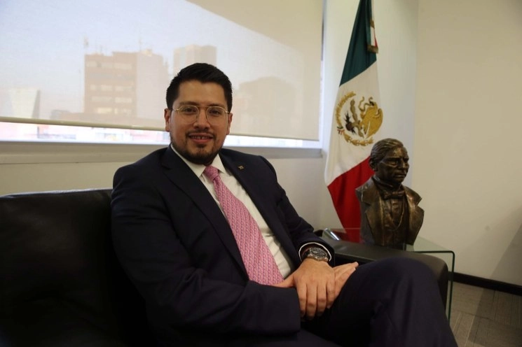 Carlos Martínez Velázquez, director del Infonavit. Foto Jesús Villaseca/Archivo