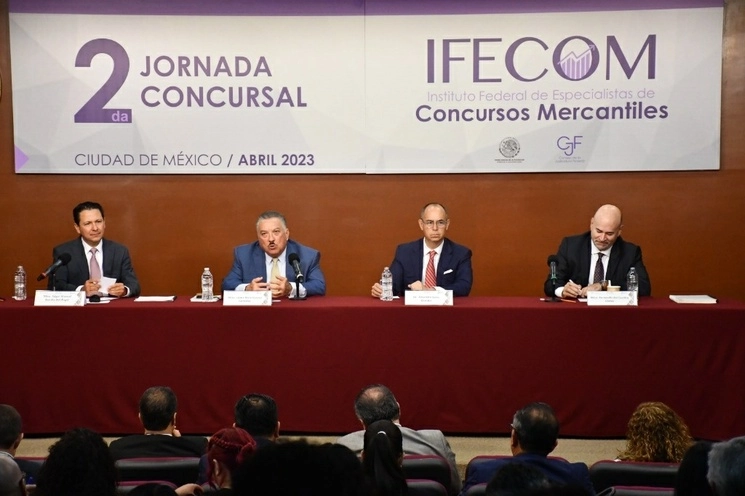 Imagen de archivo de la segunda jornada concursal del IFECOM. Foto @CJF_Mx